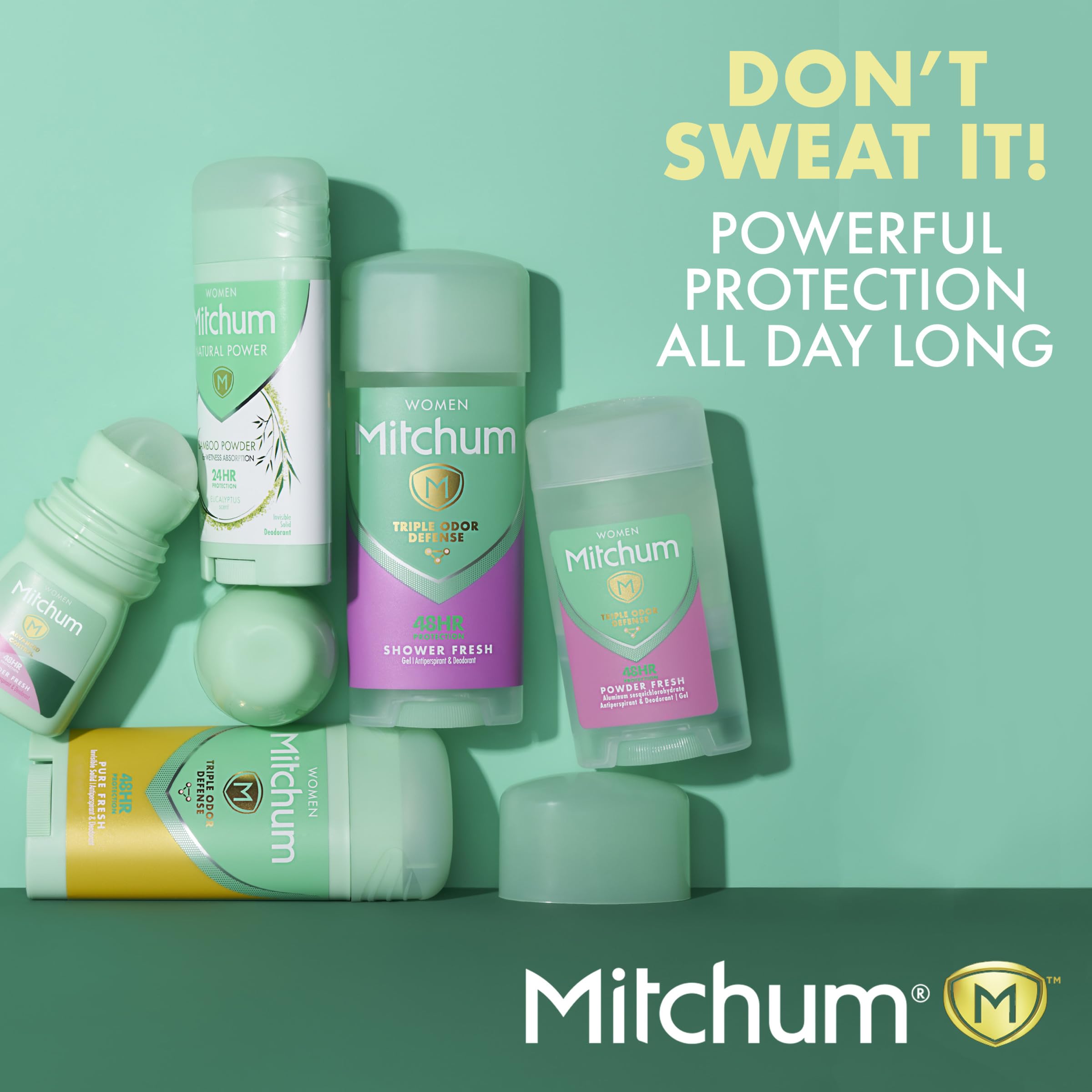 Frescura diaria con Mitchum Pure Fresh para todo el día.
