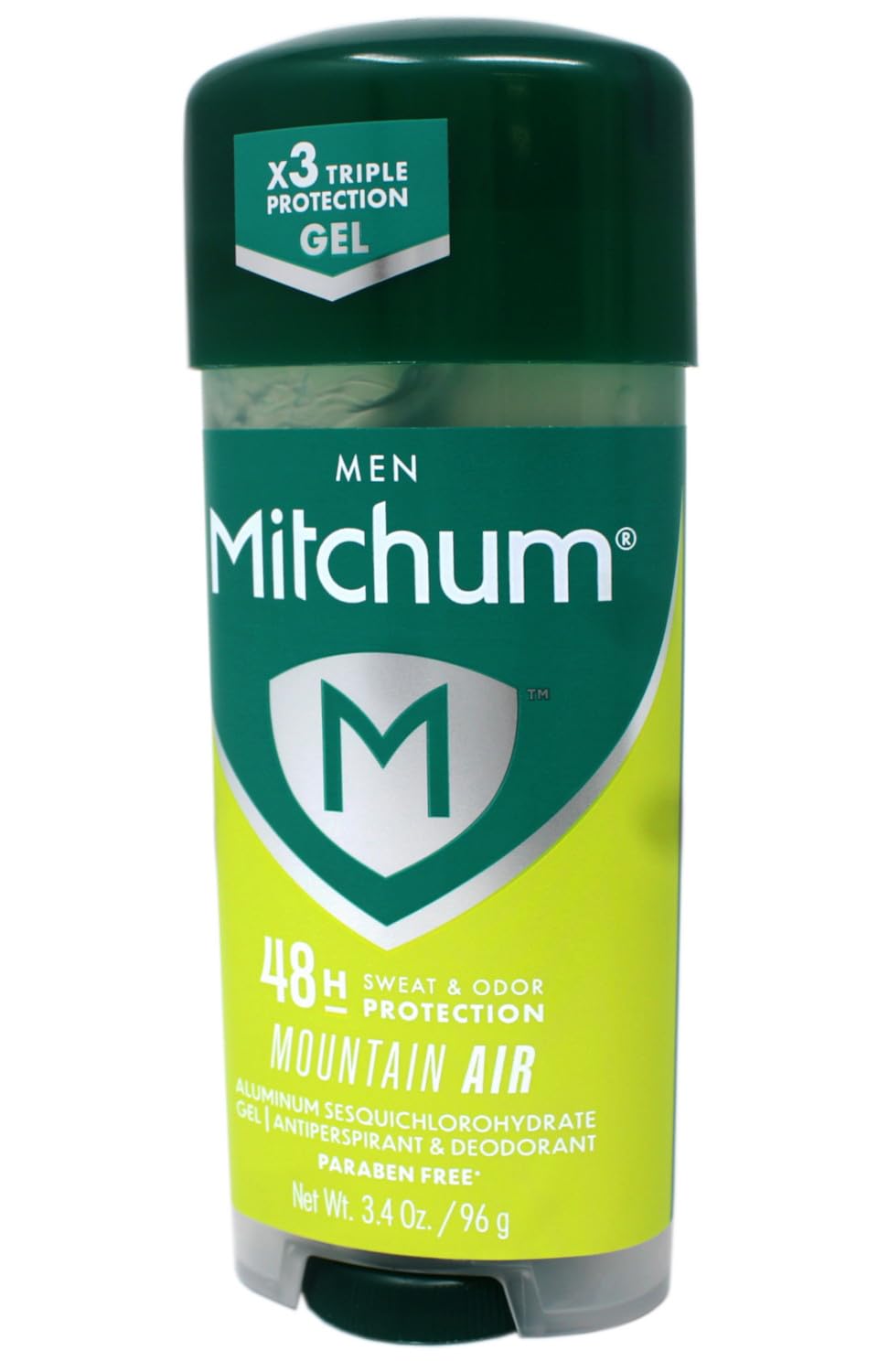 Mitchum gel textura suave Mountain Air, aplicación cómoda.