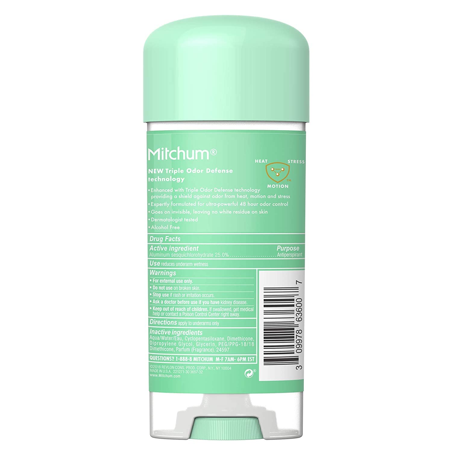 Kit Mitchum para mujeres: 3 unidades de desodorante en gel