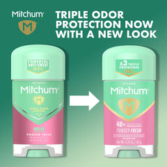 Mitchum fórmula vegana: piel transpirable y libre de parabenos para uso diario.