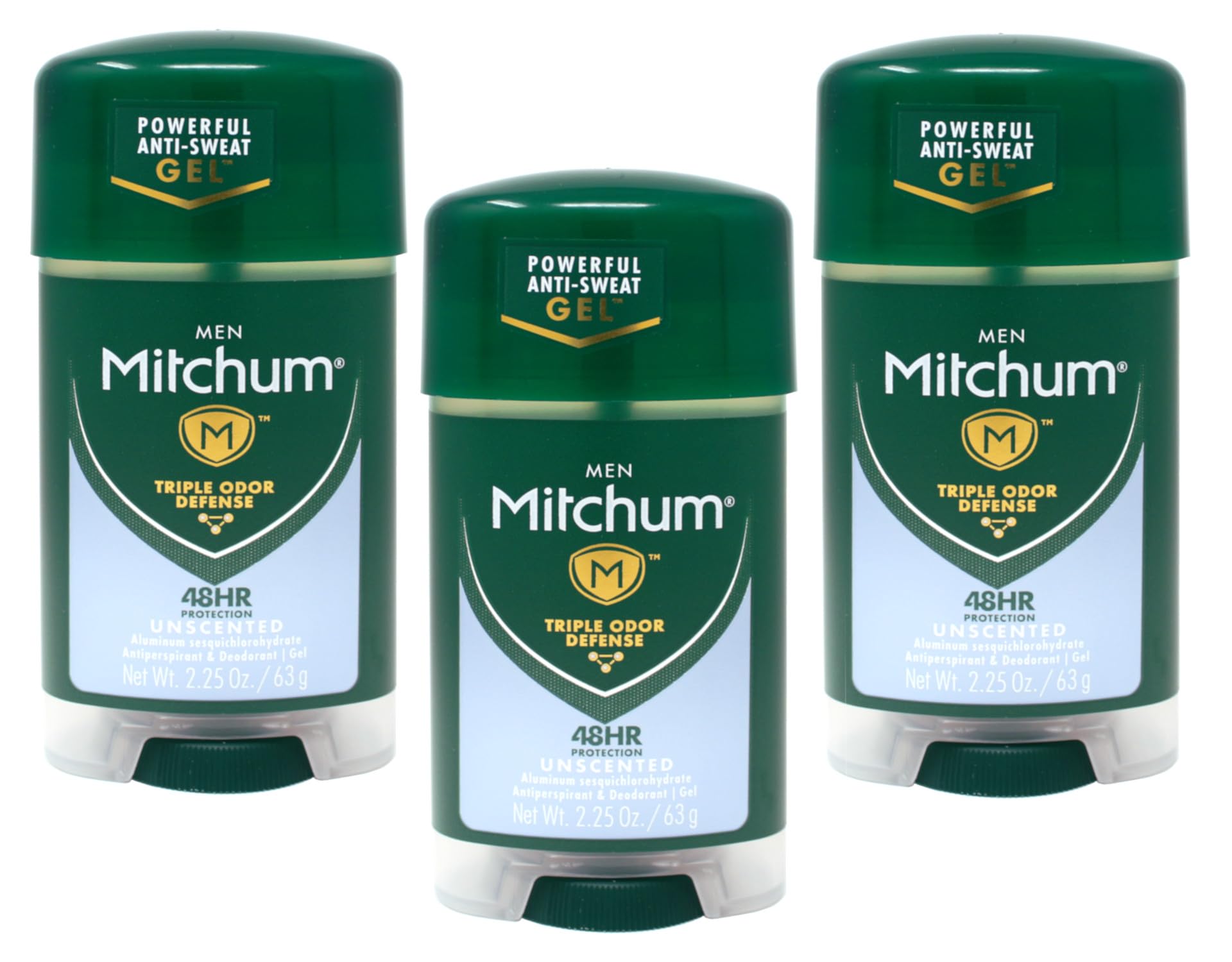 Mitchum Power Gel antitranspirante sin aroma en botella, aplicación suave y rápida