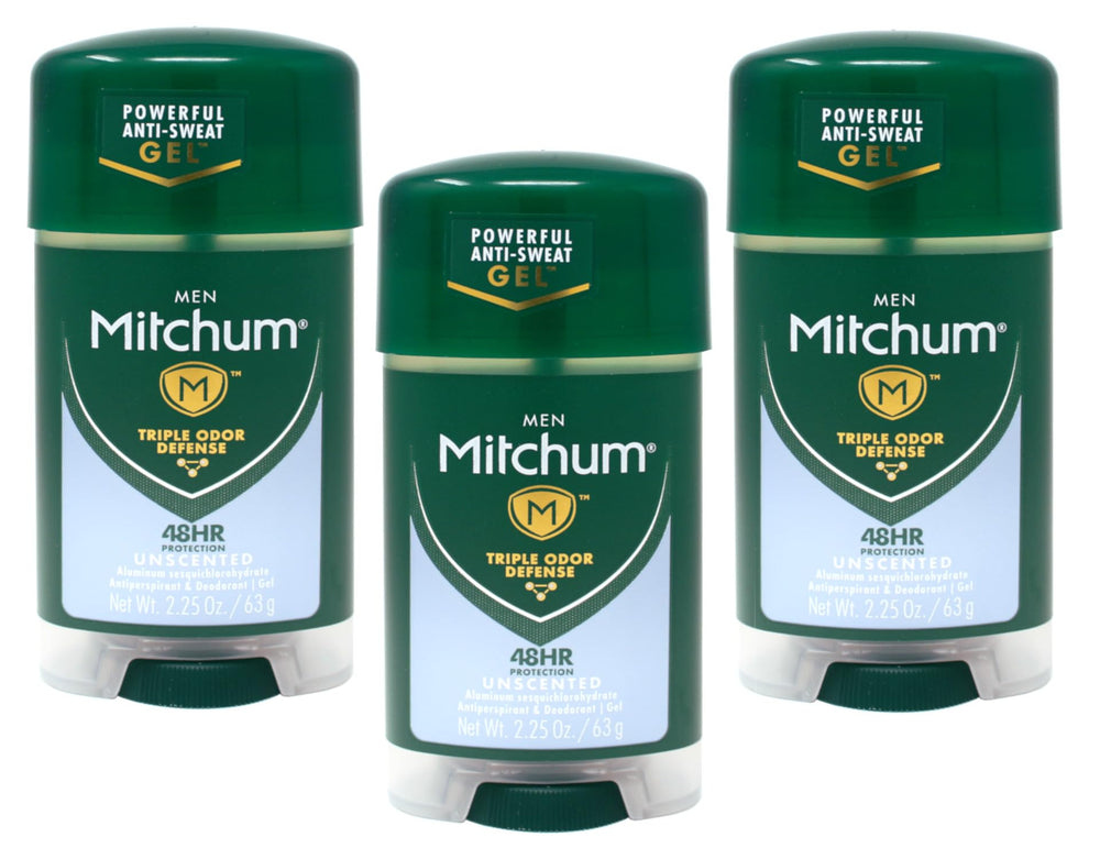 Mitchum Power Gel antitranspirante sin aroma en botella, aplicación suave y rápida