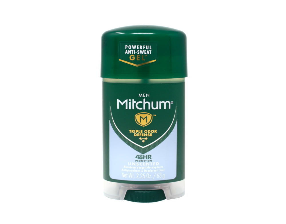 Mitchum Power Gel, textura seca y sin alcohol, ideal para uso diario