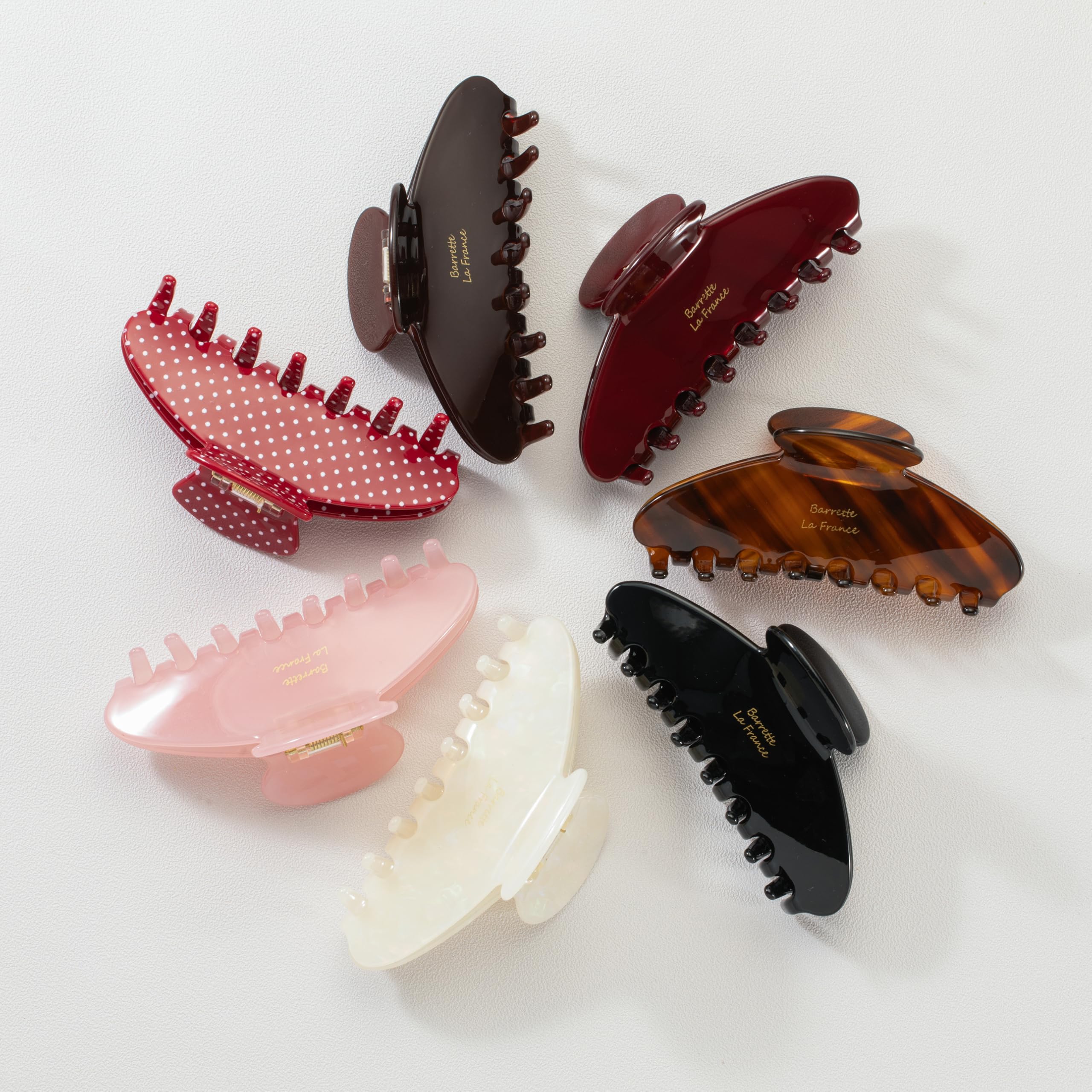 Mixcbe pinza acetato duradera para moños y peinados de fiesta.
