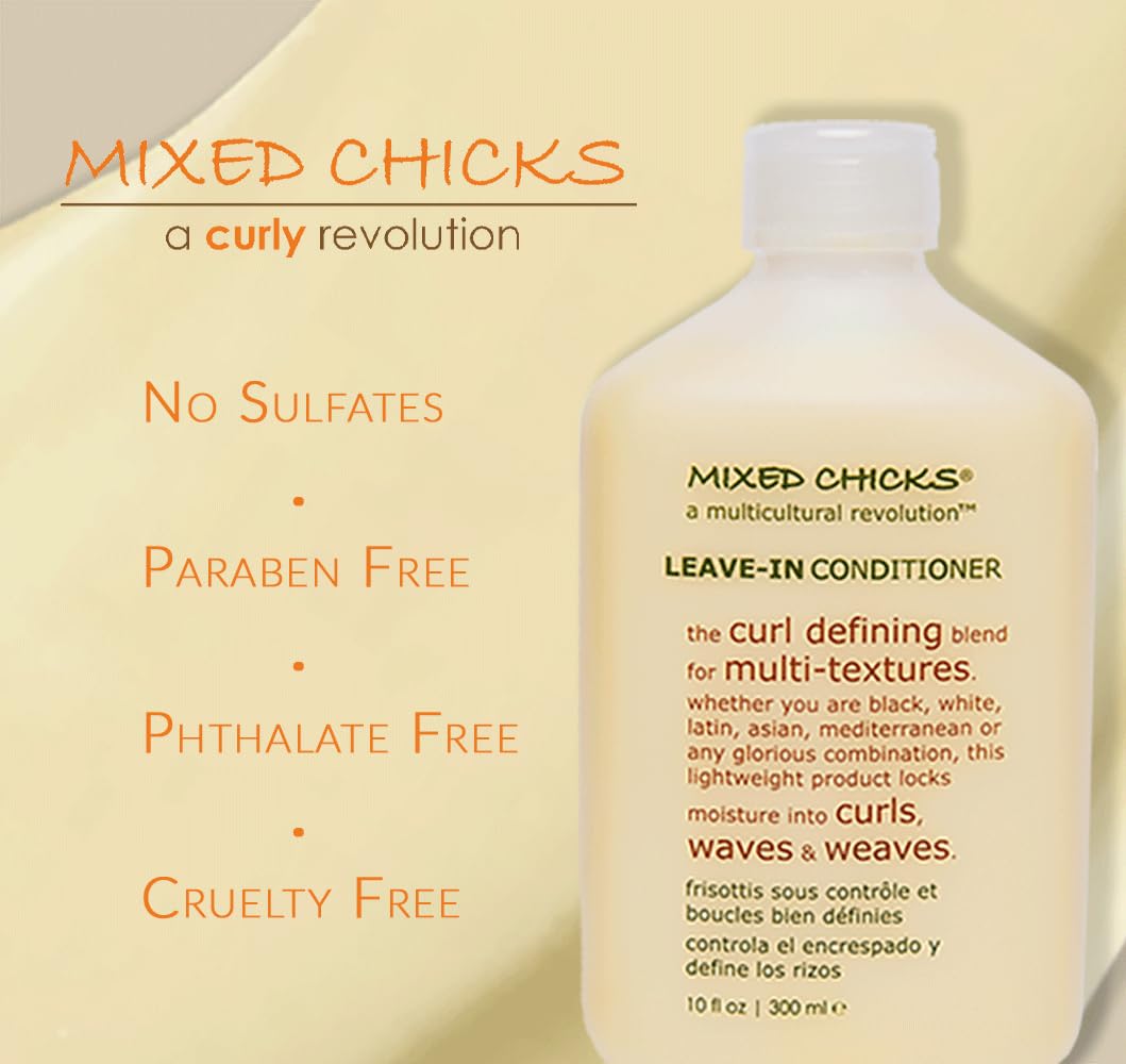 Mixed Chicks brillo-definicion, rizos brillantes y definidos.