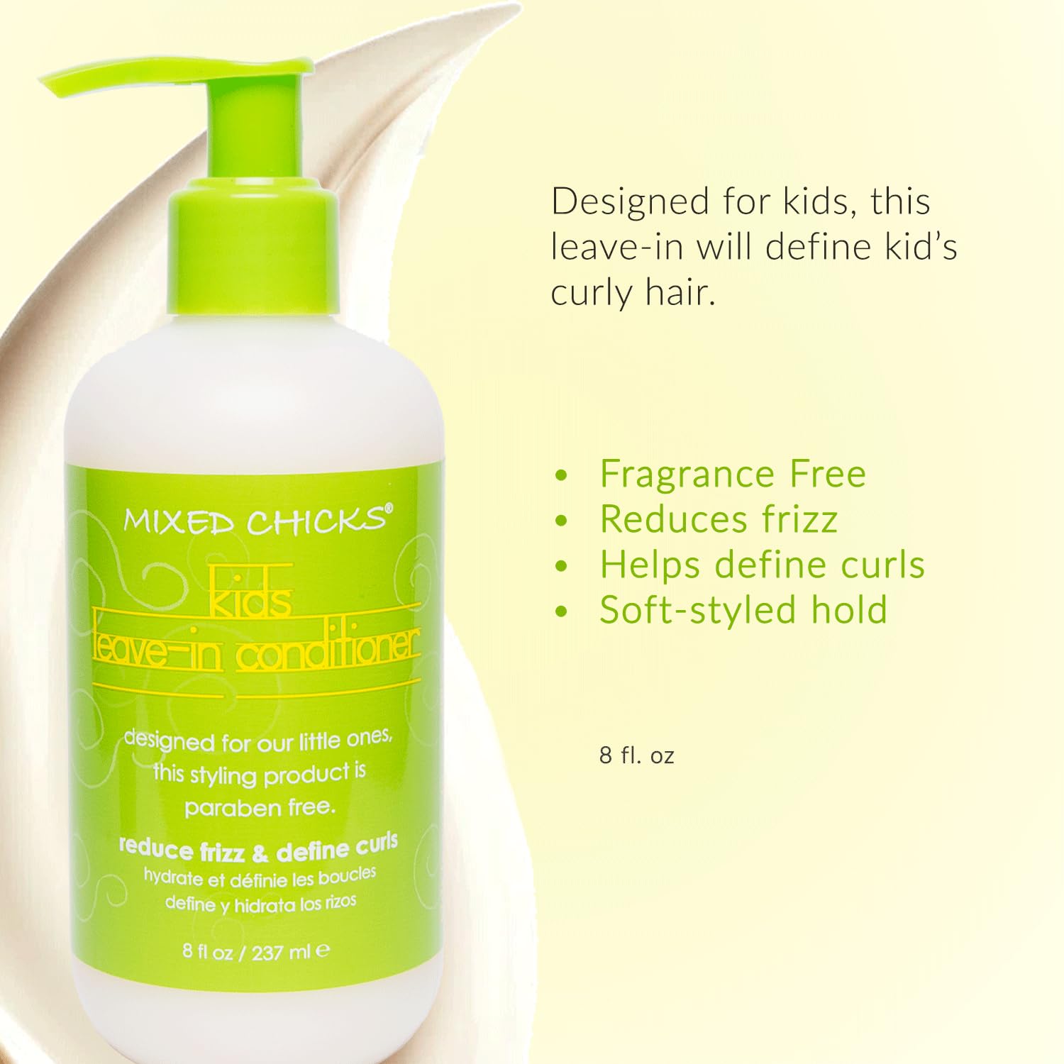 Bouteille Après-Shampoing Mixed Chicks, cheveux souples et faciles à coiffer