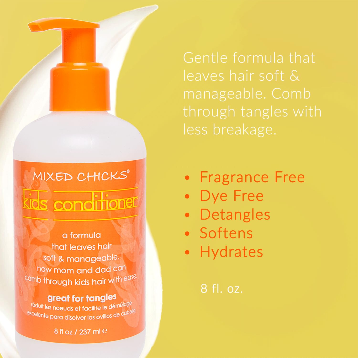 Coffret Mixed Chicks pour enfants, ensemble pratique de soins capillaires