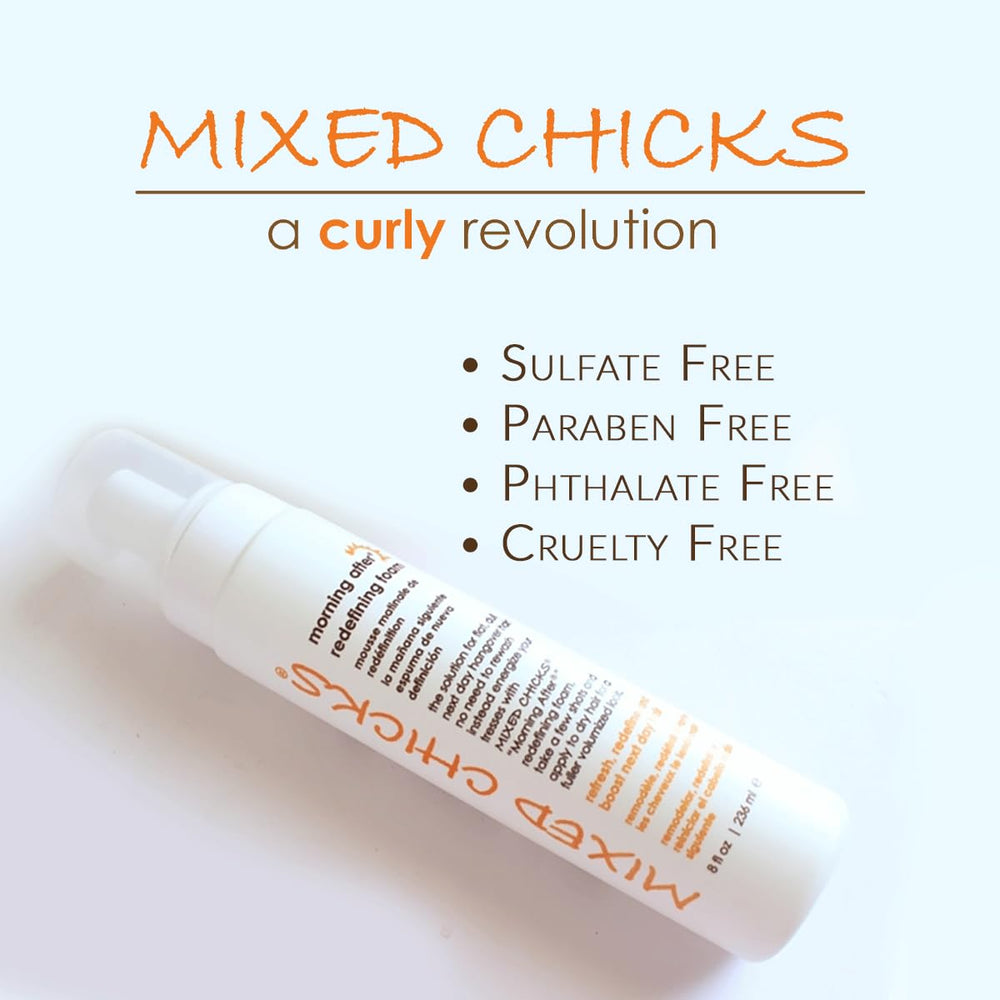 Mixed Chicks Morning After: cabello liso con definición y forma.