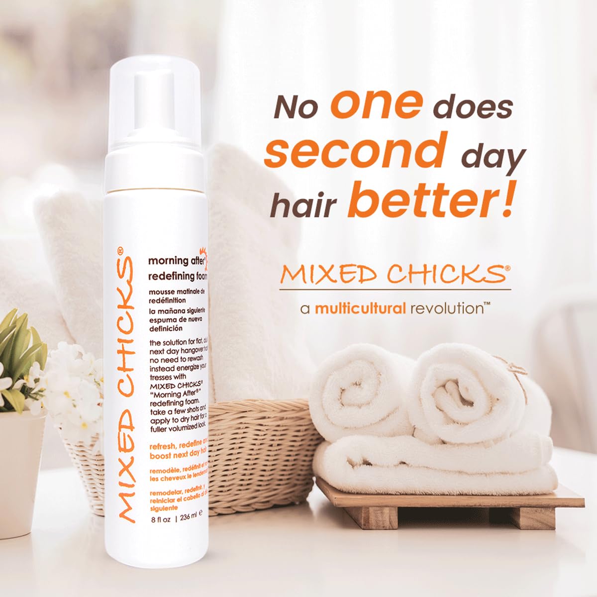 Mixed Chicks Morning After: para todo tipo de cabello redefine y moldea.