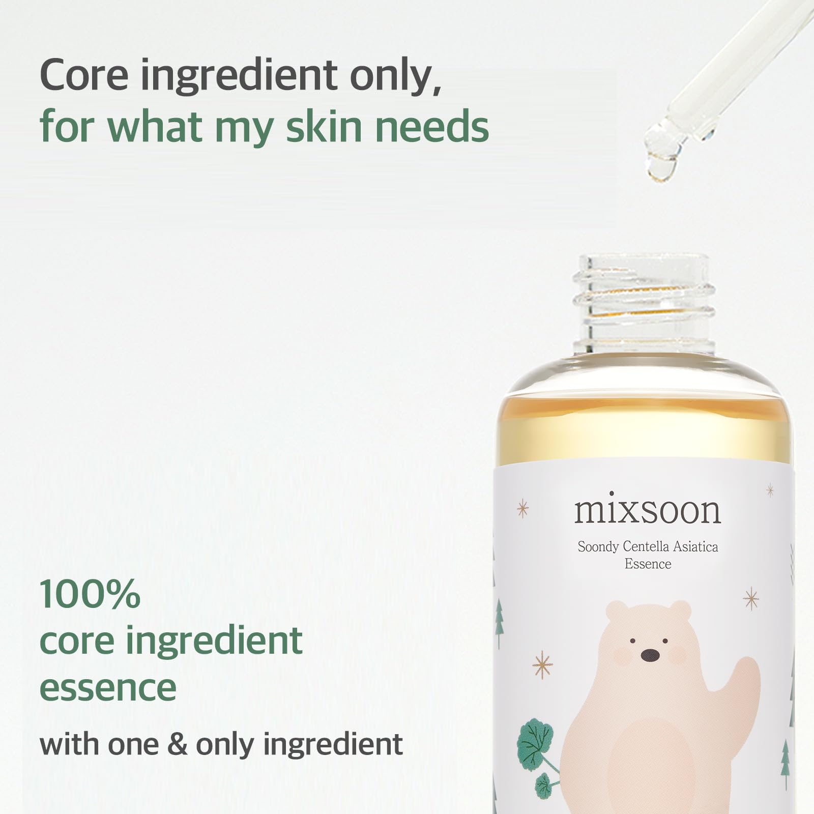 Extracto de Centella Asiática en Mixsoon Soondy, ingrediente calmante.