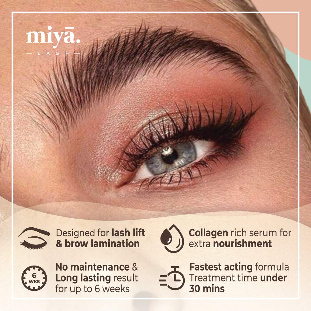 MIYA LASH coques silicone pour lamination en douceur.