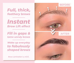 MIYA LASH lotions levage et fixation pour des résultats contrôlés.