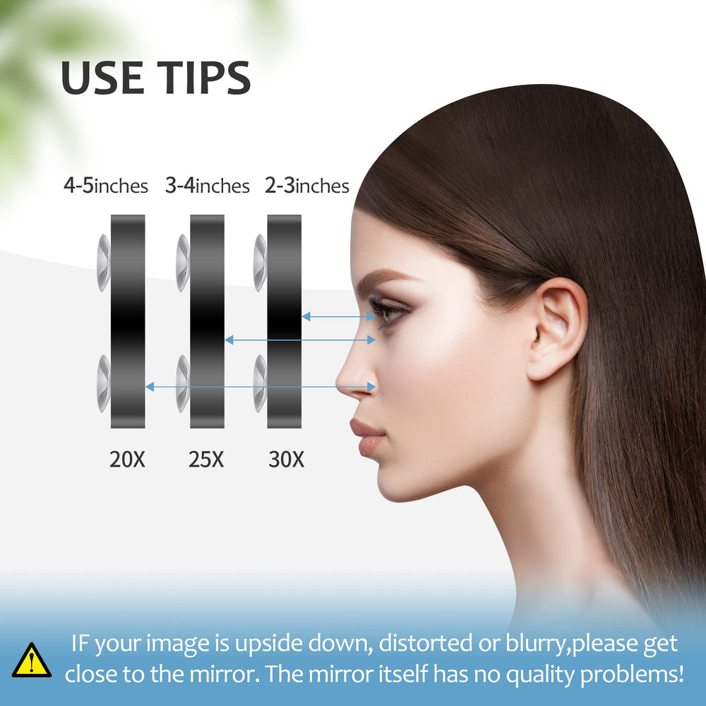 Aumento 30x de MIYADIVA para ver imperfecciones con claridad.