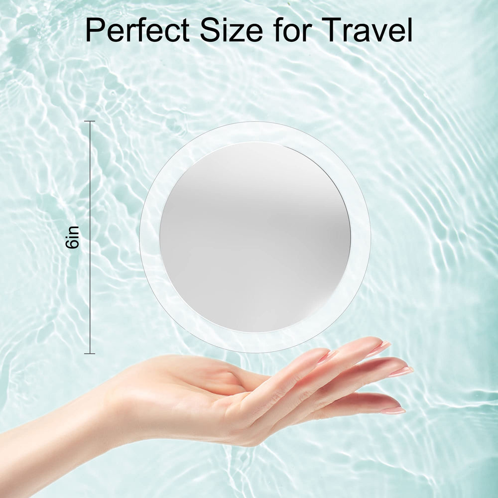 MIYADIVA 20x para maquillaje fino, enfocando párpados y cejas con claridad