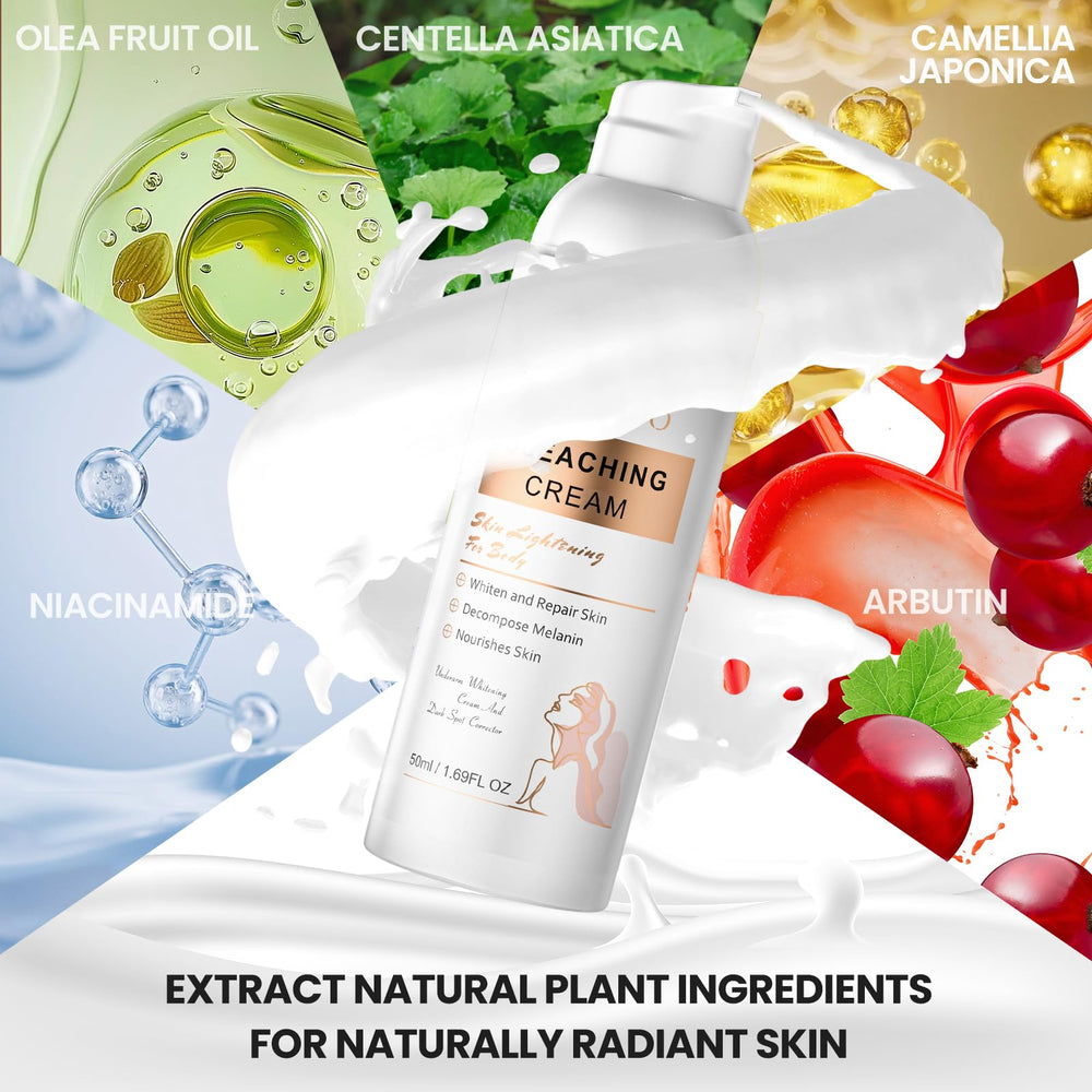 MIYINADO Crema Vitamina C - línea del bikini, luminosidad suave.