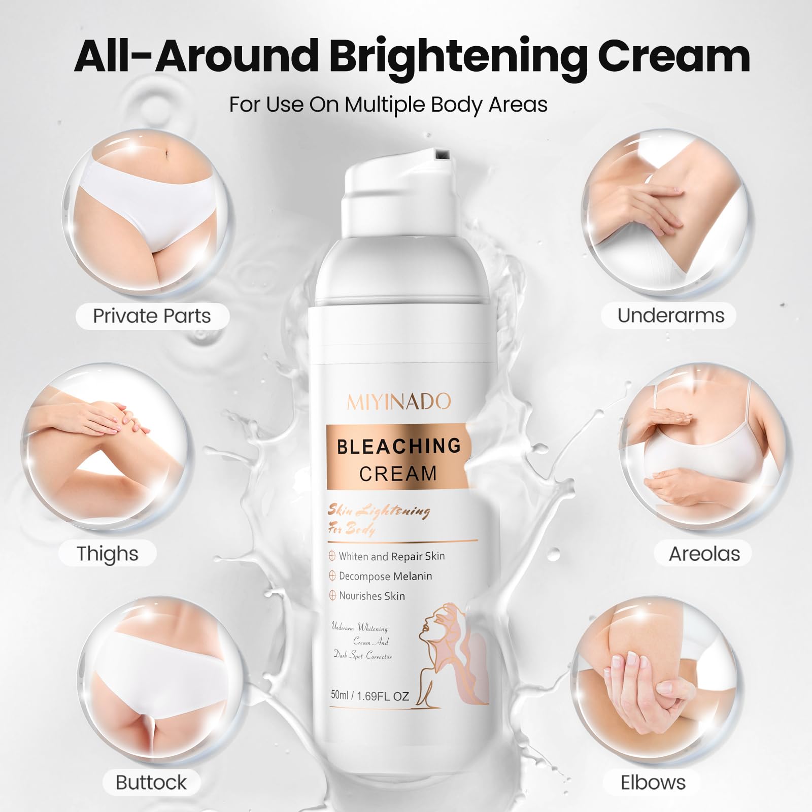 MIYINADO Crema Textura Ligera - absorción rápida y piel no grasa.