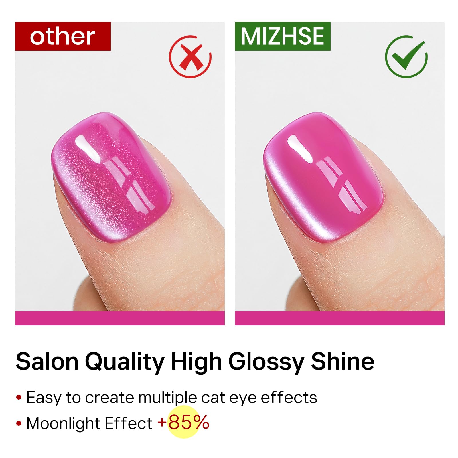 MIZHSE aplicación suave en capas finas para acabado uniforme
