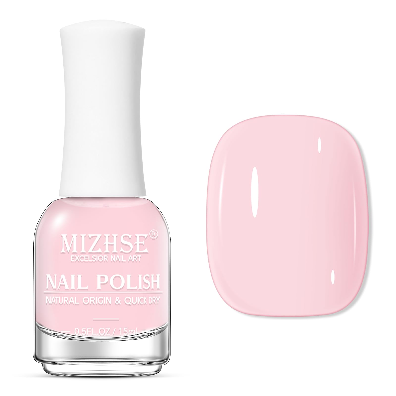 Esmalte MIZHSE aroma suave durante la aplicación.