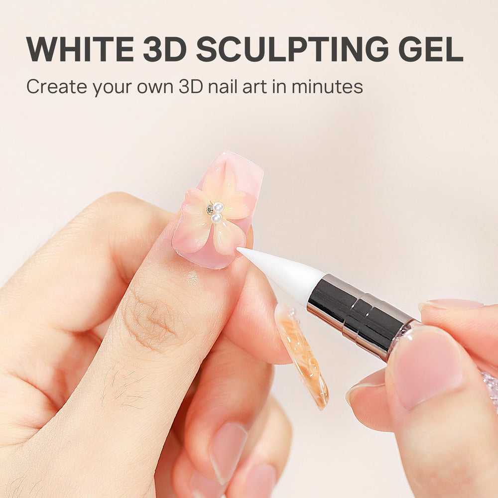 MIZHSE gel 3D herramienta de modelado para esculpir uñas