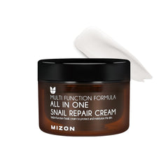 MIZON AllinOne crema, textura cremosa que hidrata la piel al instante