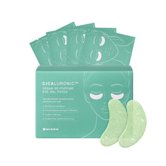 Parche ocular MIZON Cicaluronic con 24K oro para bolsitas y cansancio de ojos