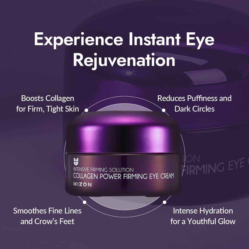 MIZON Crema para ojos, textura cremosa: sensación rica que hidrata la mirada