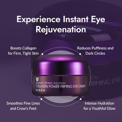 MIZON Crema para ojos, textura cremosa: sensación rica que hidrata la mirada