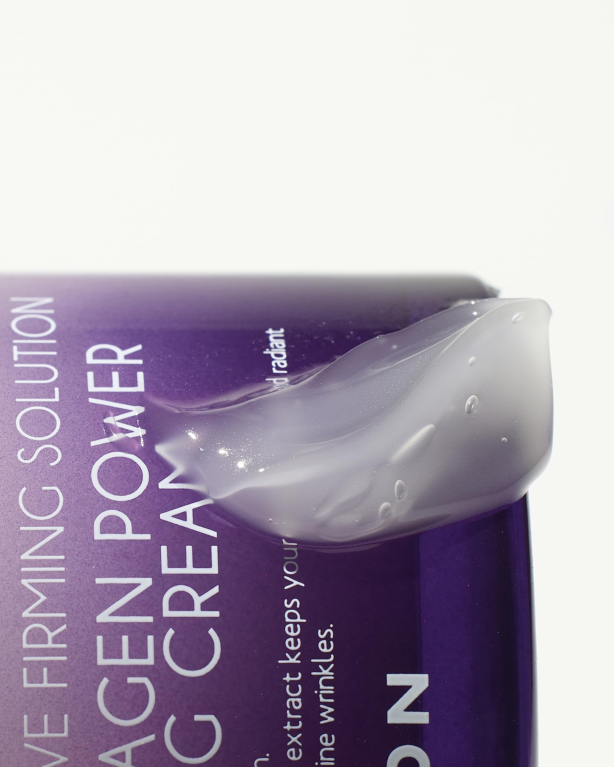 MIZON Collagen Power Lifting Cream, ingredientes marinos que aportan nutrición y elasticidad.