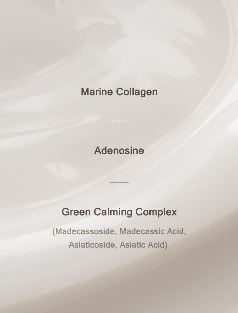 MIZON Collagen Power Lifting Cream, reduce líneas finas con adenosina y colágeno.