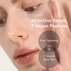 MIZON Serum hialurónico, textura hidratante para la piel.