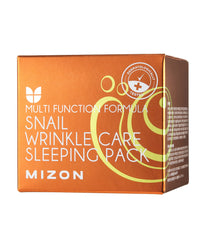 MIZON textura viscosa de mucina de caracol para hidratación suave.