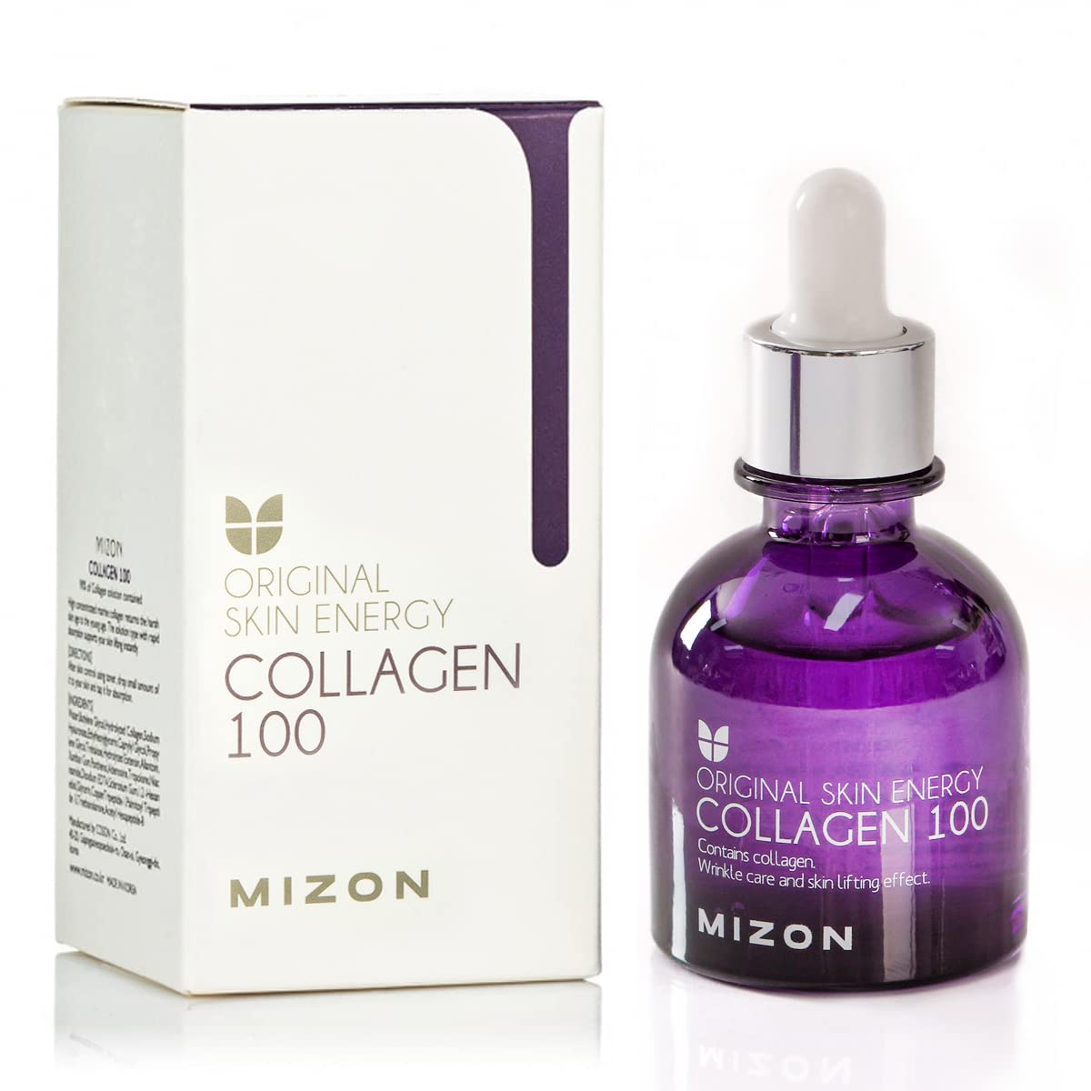 MIZON colágeno 100 ampolla marina para firmeza y elasticidad de la piel.