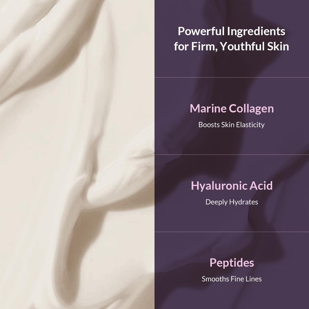 MIZON Collagen Line: aplicación diaria en la cara para suavidad.