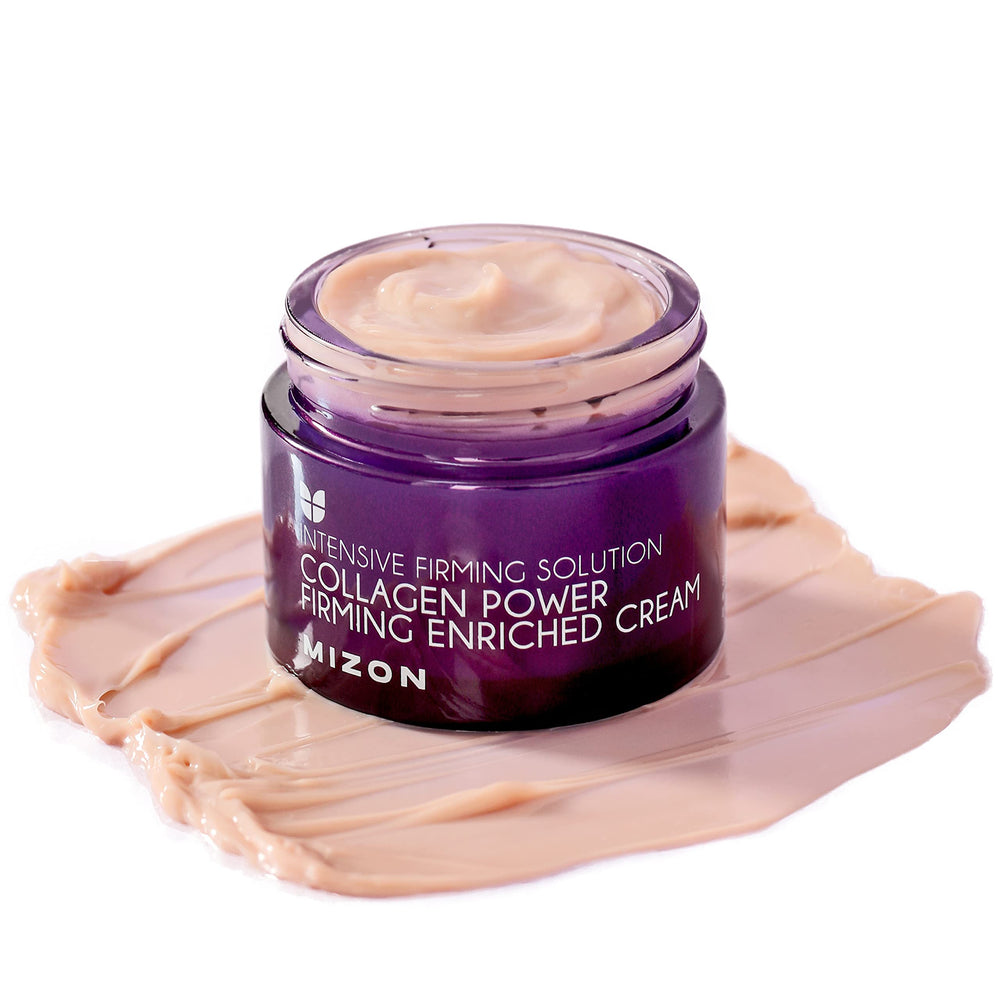 MIZON Collagen Line: crema en bote para nutrición y firmeza de la piel.
