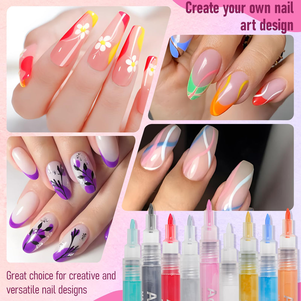 MKNZOME colores vibrantes y secado rápido para diseños duraderos.