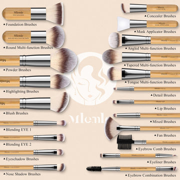 Esponjas de maquillaje incluidas para difuminar base y corrector con facilidad.