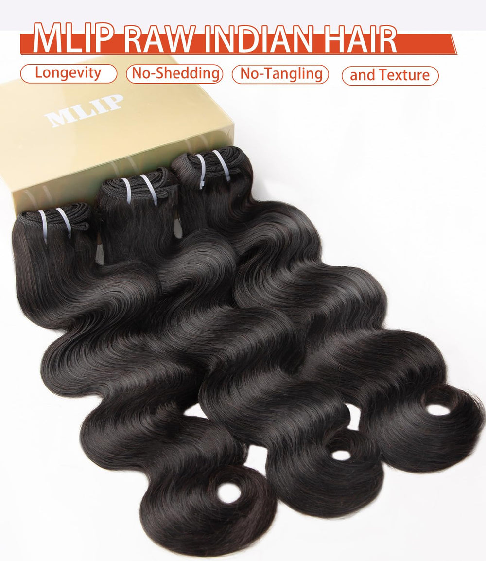 MLIP cabello crudo con doble mecha, mayor durabilidad y rendimiento duradero en peinados