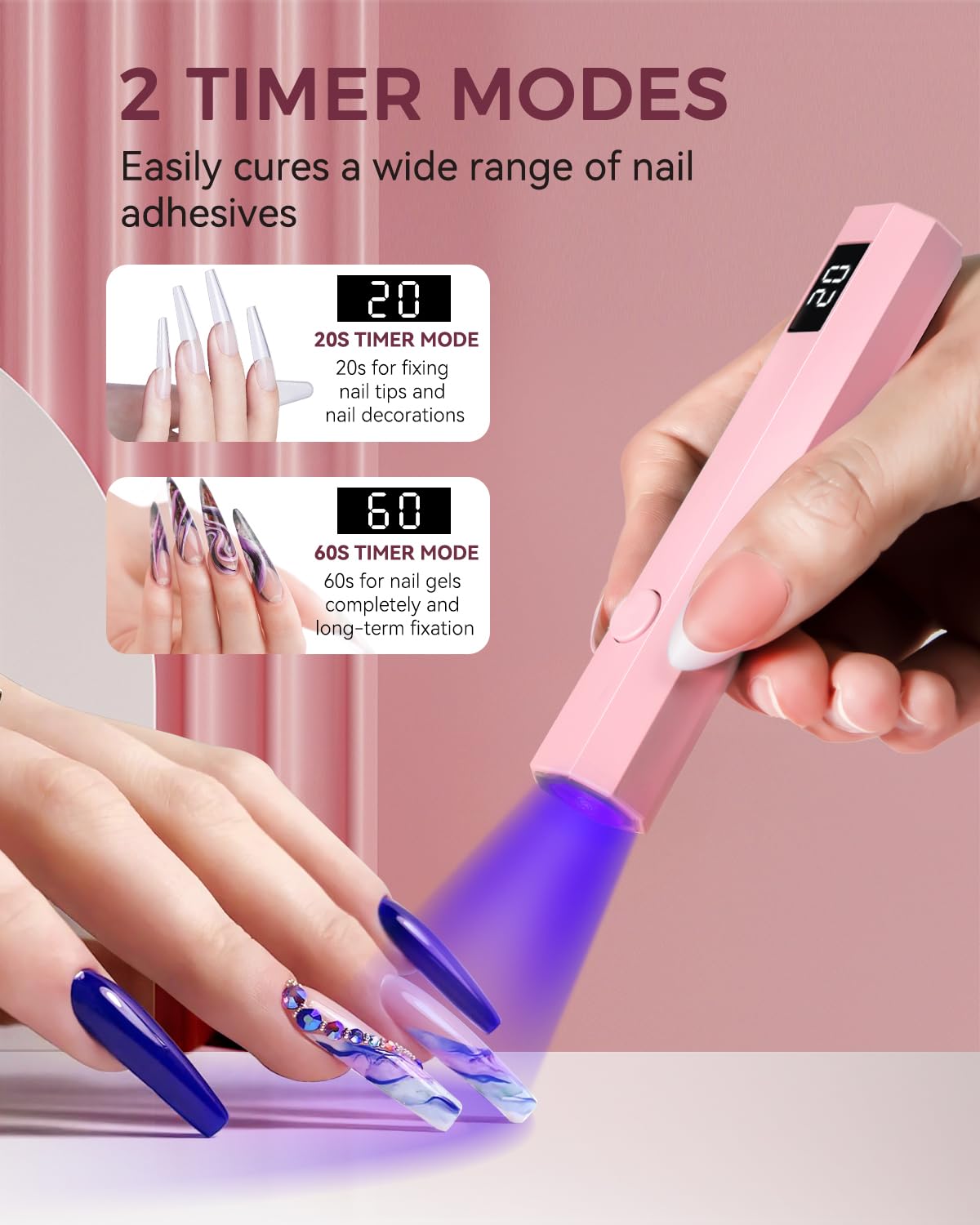 Diseño hexagonal ergonómico de mlogiroa para un agarre cómodo.