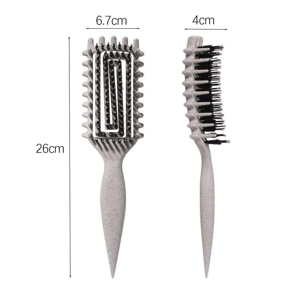 MMBVSZ Candybrush funciona en cabello mojado o seco sin tirar.