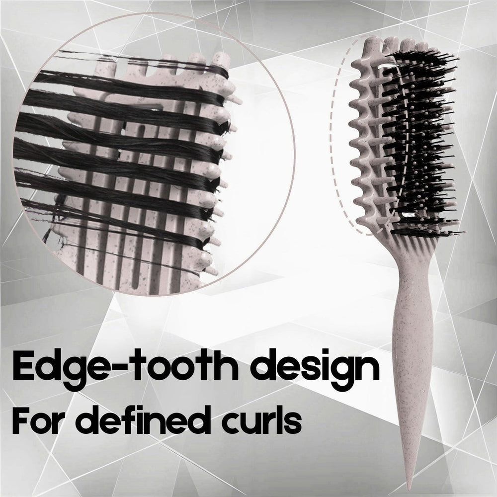 MMBVSZ cepillo para rizos gruesos, facilita peinado rapido y ordenado.