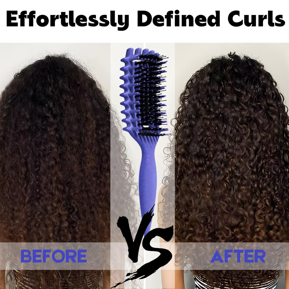 MMBVSZ cepillo para todos los tipos de cabello: peinado rápido y acabado pulido