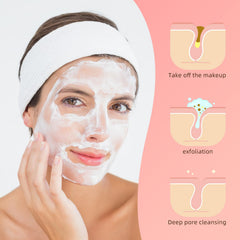 Esponja corazón expandible de MMRH al humedecerse para exfoliar