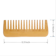 Mnixy peine desenredante dientes anchos para pelo largo, suavidad y control.