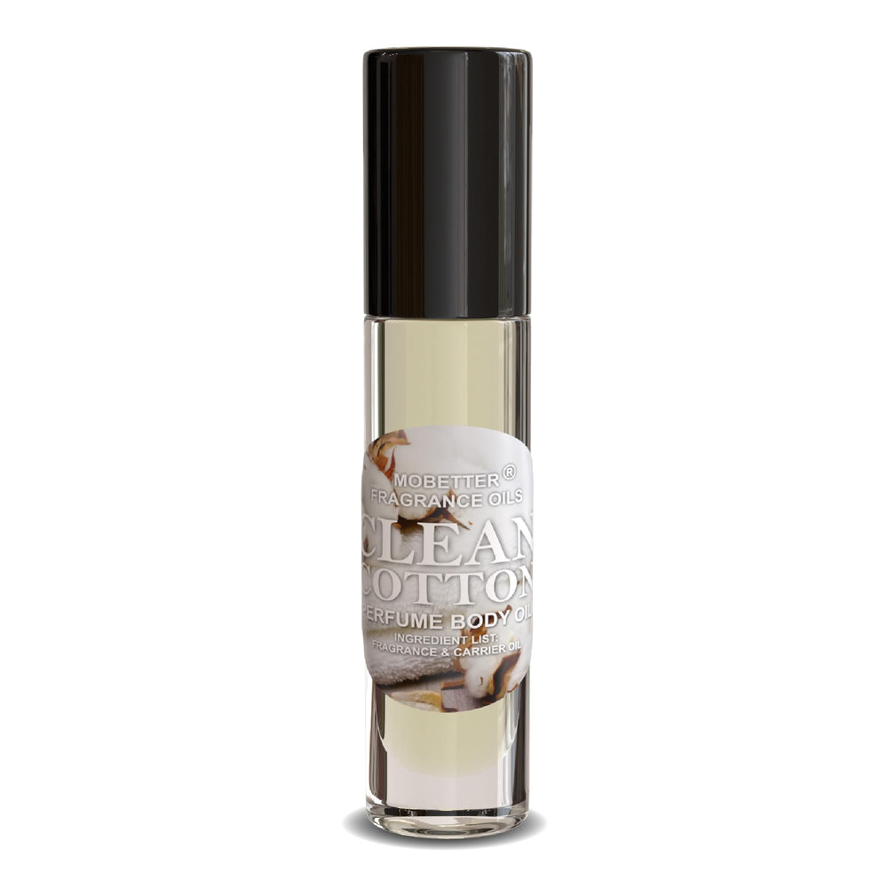 MOBETTER Aceite corporal con aroma a algodón limpio para uso diario.
