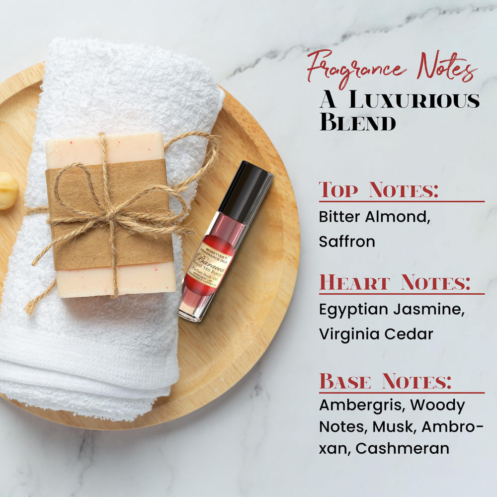 MOBETTER FRAGRANCE OILS: aroma cálido ambarino con notas de madera suave.