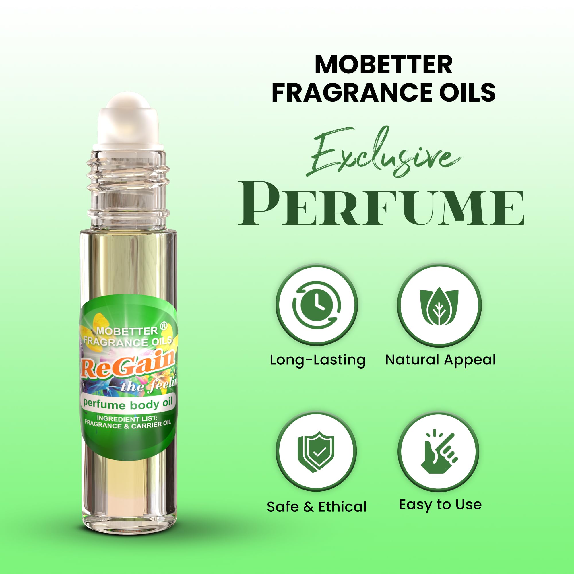 MOBETTER ReGain The Feeling: textura suave al aplicar sobre la piel.