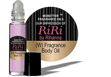 RiRi MOBETTER, perfume corporal en roll-on, aroma envolvente para uso diario.