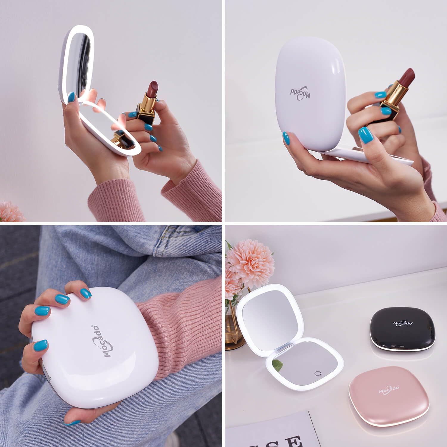 Mocado carga USB rápida y batería de larga duración para uso diario.