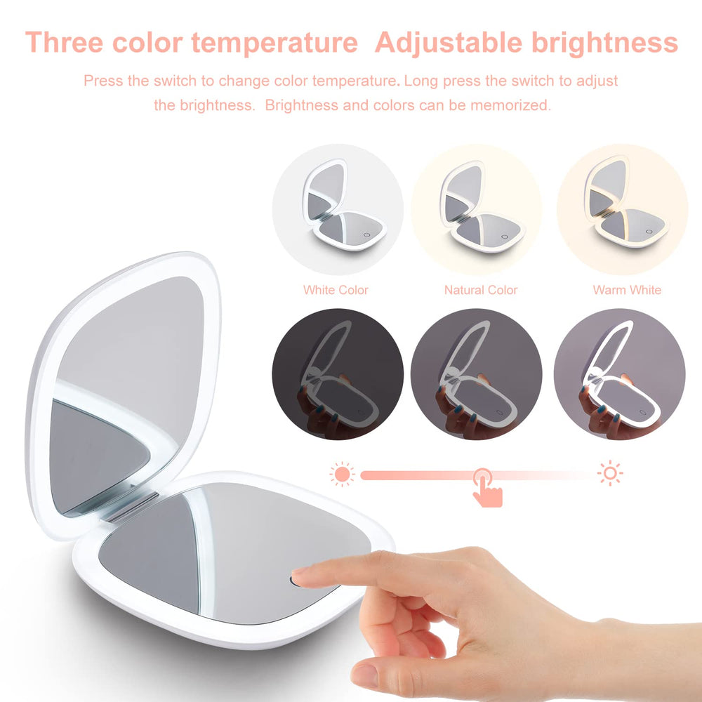 Mocado iluminación ajustable táctil con cambio de blanco a cálido para cualquier ocasión.