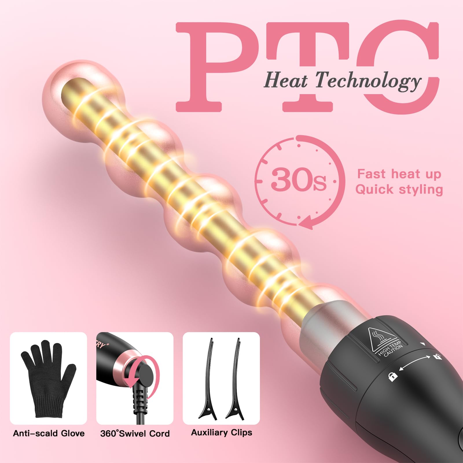 MOCEMTRY tecnología de iones negativos y cerámica para menos frizz